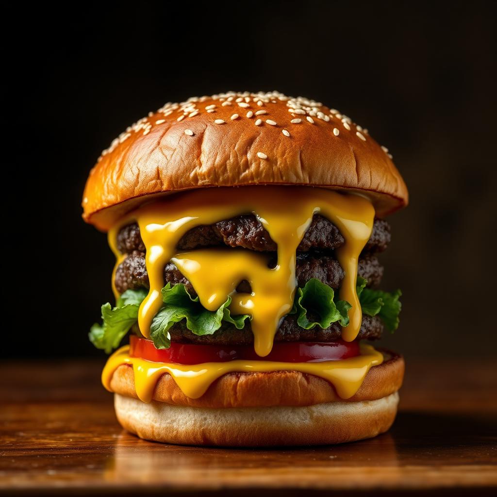 Signature smash burger